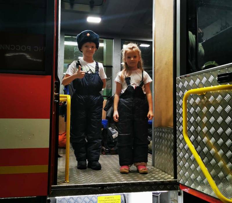 Мечту 7-летного мальчика побывать пожарным исполнил Дмитрий Краснов