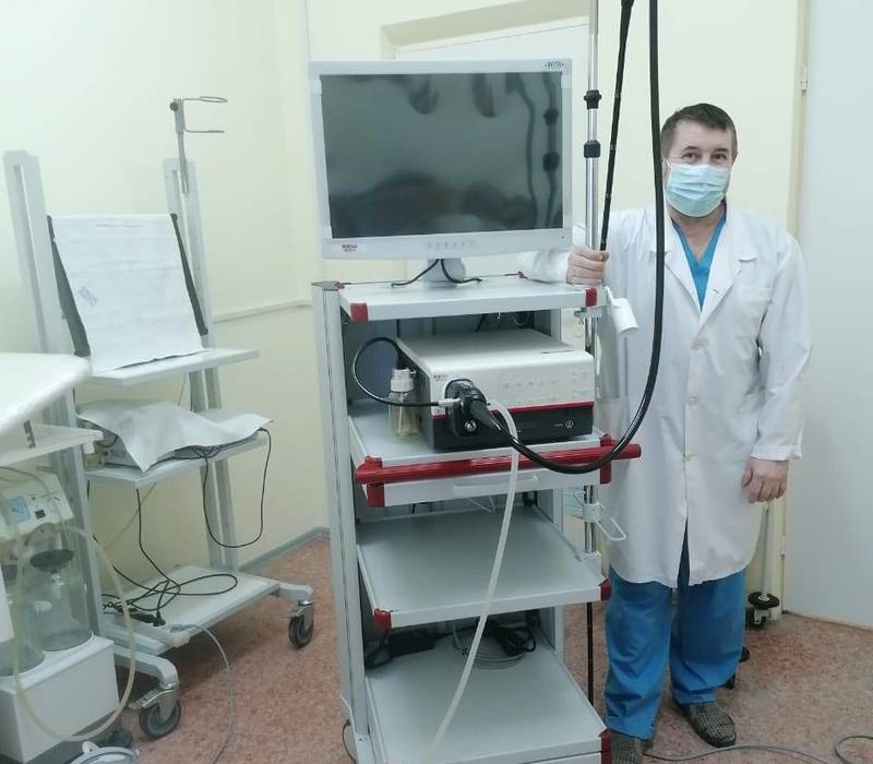 Эндоскопический комплекс введен в эксплуатацию в Вачской ЦРБ
