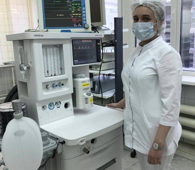 Современный наркозный аппарат установлен в Нижегородском областном клиническом диагностическом центре