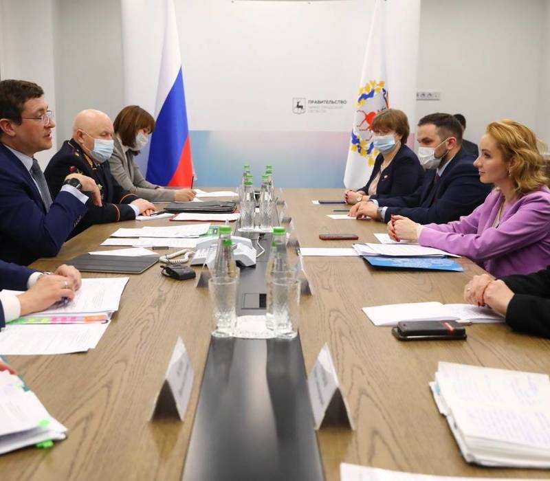 Мария Львова-Белова заявила о готовности поддержать нижегородские проекты по улучшению качества жизни детей 