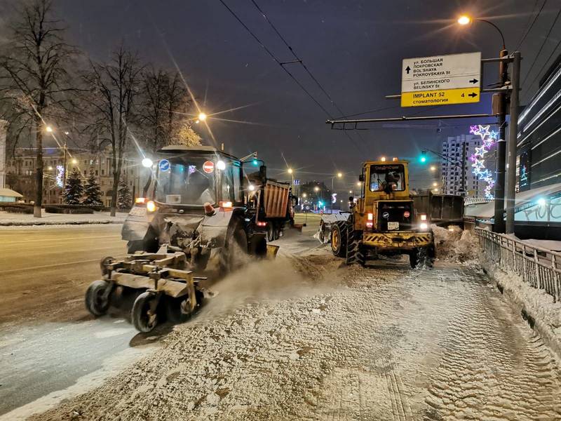 Нижегородские предприятия общественного транспорта и администрация города организовали оперативный обмен информацией об уборке дорог