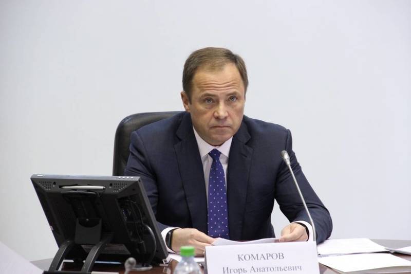 Поздравление Игоря Комарова с 300-летием прокуратуры России