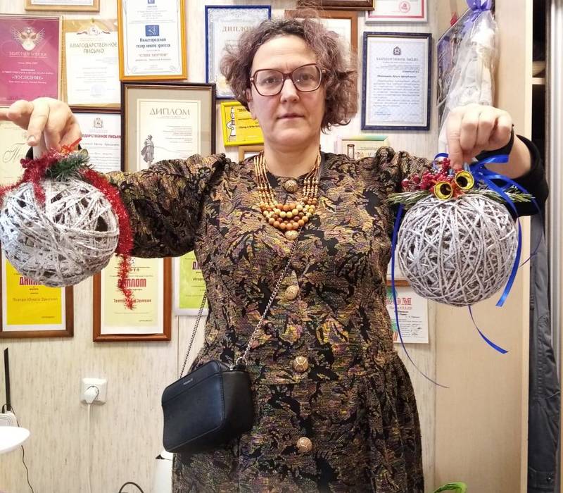 Елена Неганова дарит тепло