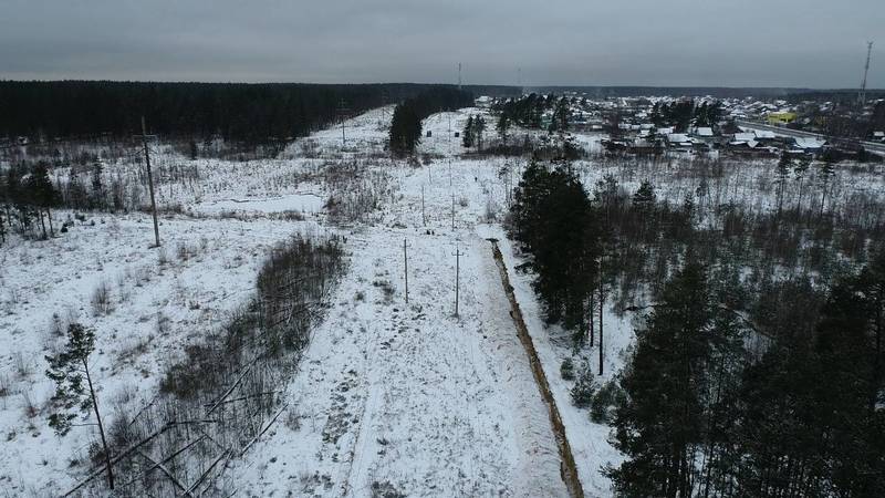 В Нижегородской области построен первый участок газопровода до поселка Пыра 
