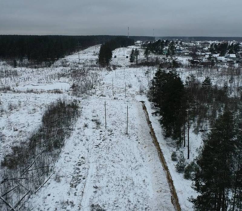 В Нижегородской области построен первый участок газопровода до поселка Пыра 