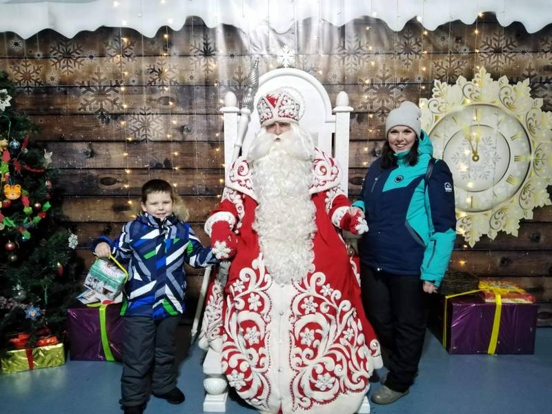 Игорь Гордеев исполнил мечту 6-летнего борчанина о поездке в Великий Устюг