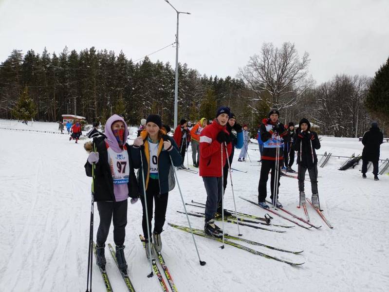 Финал соревнований по лыжным гонкам в рамках областной Спартакиады образовательных организаций прошел в Арзамасе