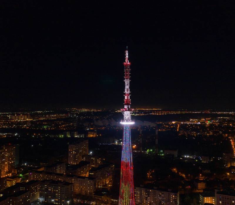 «Валентинка» высотой почти 200 метров украсит нижегородскую телебашню
