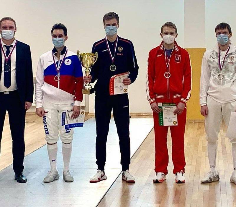 Арзамасский саблист Кирилл Тюлюков стал лучшим на Всероссийских соревнованиях