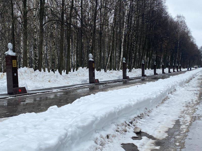 В Богородске на аллее Славы установили QR-коды, содержащие информацию о героях Великой Отечественной войны