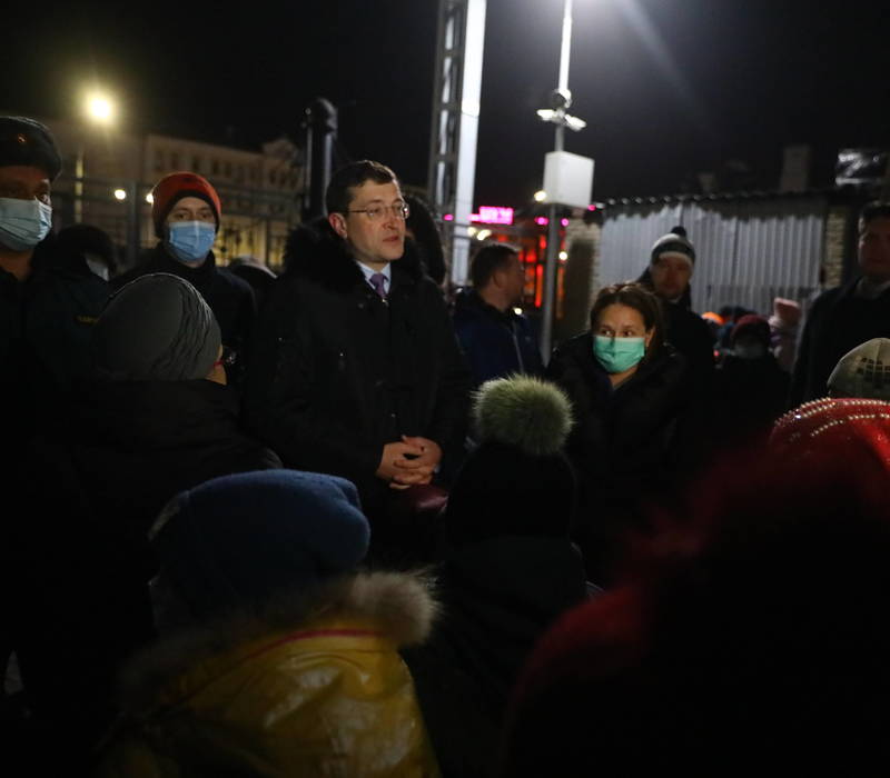 Глеб Никитин лично приветствовал жителей Донбасса на нижегородской земле