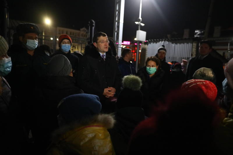 Глеб Никитин лично приветствовал жителей Донбасса на нижегородской земле