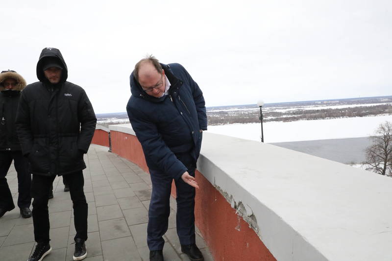 Глеб Никитин поручил проверить состояние всех общественных пространств, благоустроенных к 800-летию Нижнего Новгорода