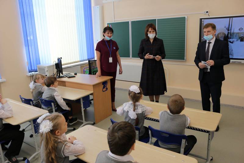 Школа в селе Арефино Вачского района открылась после капремонта