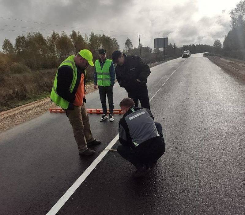 В Шахунском районе Нижегородской области завершился ремонт дороги от деревни Никитиха до села Новоуспенское 