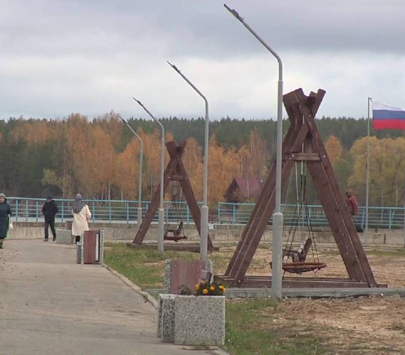 В Сокольском по нацпроекту «Жилье и городская среда» завершили очередной этап благоустройства территории порта