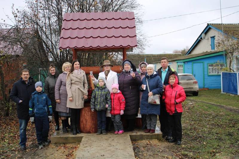 Новый колодец построен в селе Пермеево Большеболдинского округа в рамках проекта «Вам решать!»