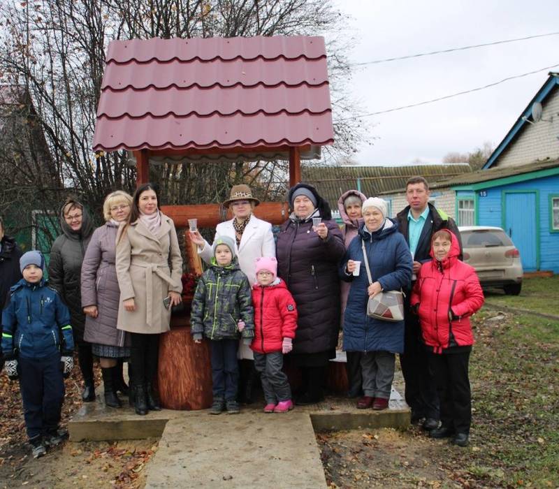 Новый колодец построен в селе Пермеево Большеболдинского округа в рамках проекта «Вам решать!»