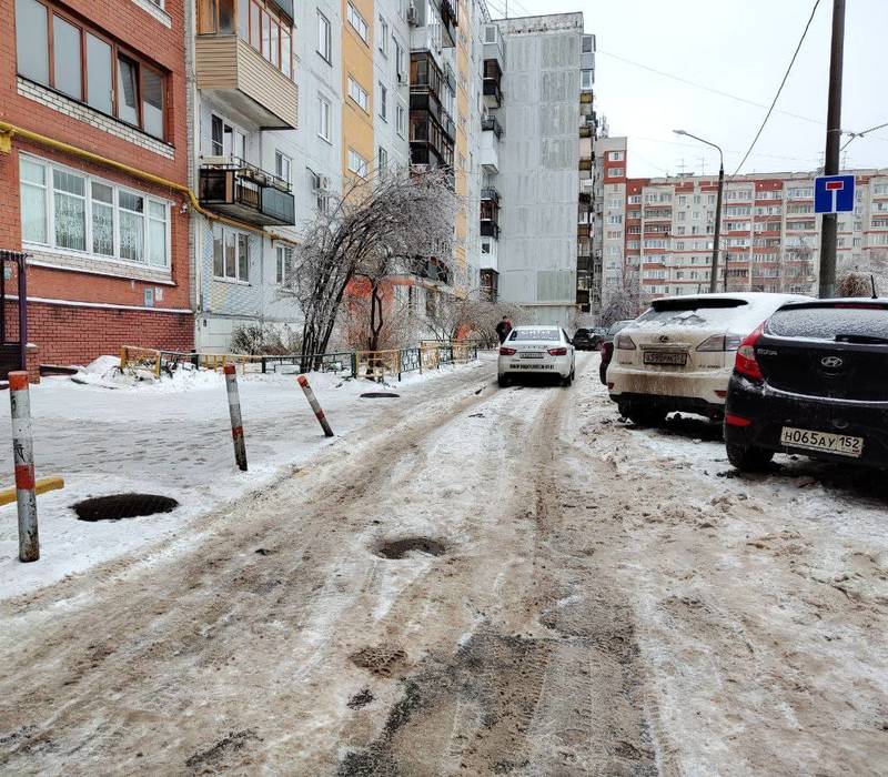 Нижегородская Госжилинспекция возбудила 28 административных производств из-за ненадлежащей уборки снега и наледи