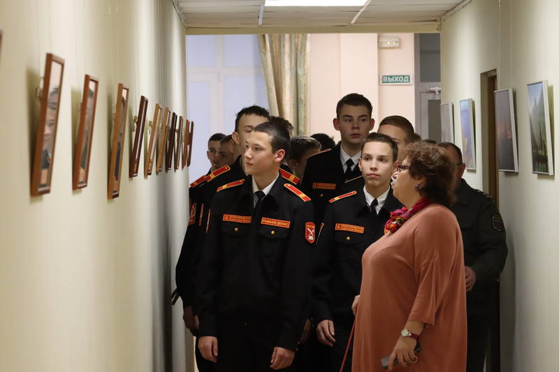 Нижегородские кадеты посетили музей истории ГУ МВД России по Нижегородской области