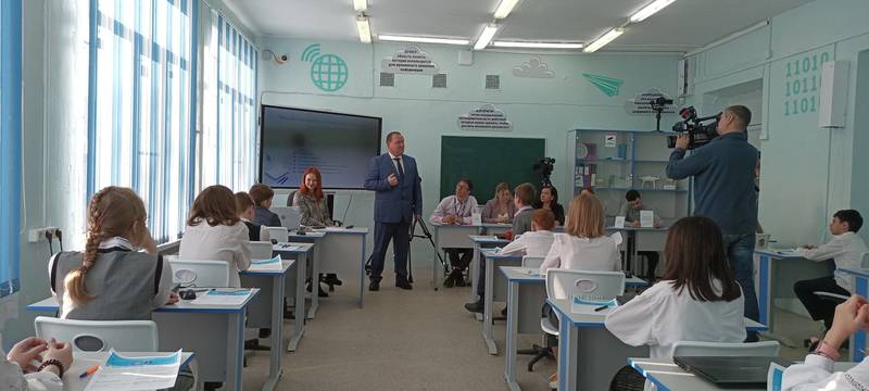 Нижегородские школьники в рамках «Урока цифры» узнали о современных видеотехнологиях и способах защиты интеллектуальной собственности