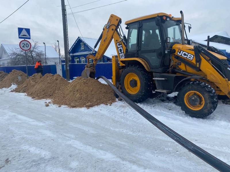 Более 5 км внутрипоселкового газопровода проложено в поселке Пыра