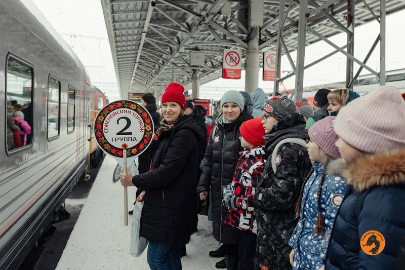 Туристический ретропаровоз снова отправится в Семенов 18 декабря