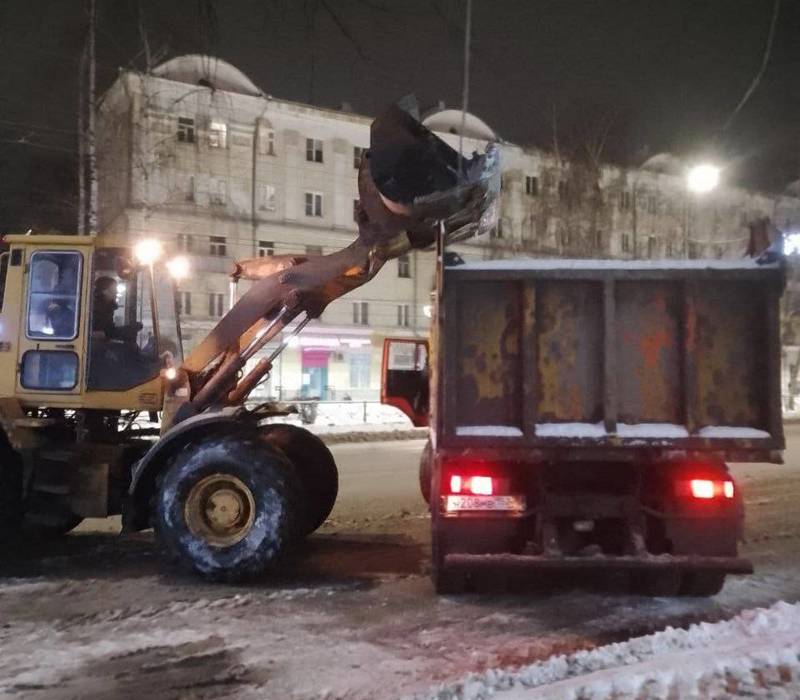 Почти 20 тысяч кубометров снега вывезли с улично-дорожной сети Нижнего Новгорода за минувшие сутки