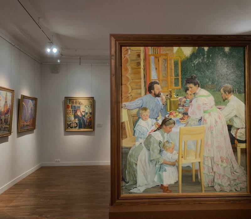 В Нижегородском художественном музее представили постоянную экспозицию произведений Бориса Кустодиева