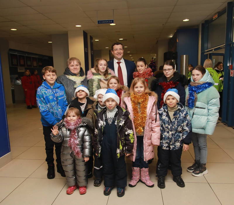 Глеб Никитин поздравил юных нижегородцев с наступающим Новым годом на Губернаторской елке