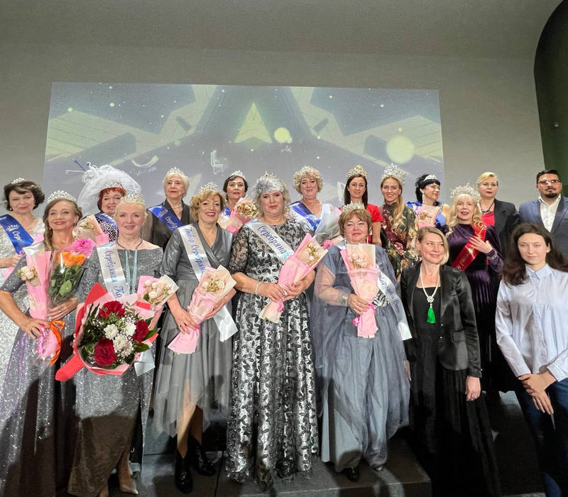 В Нижнем Новгороде выбрали победительниц конкурса красоты «Серебряная королева»
