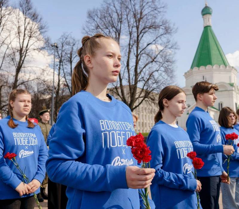 Волонтеры Победы провели митинги в память о жертвах геноцида советского народа нацистами в годы Великой Отечественной войны