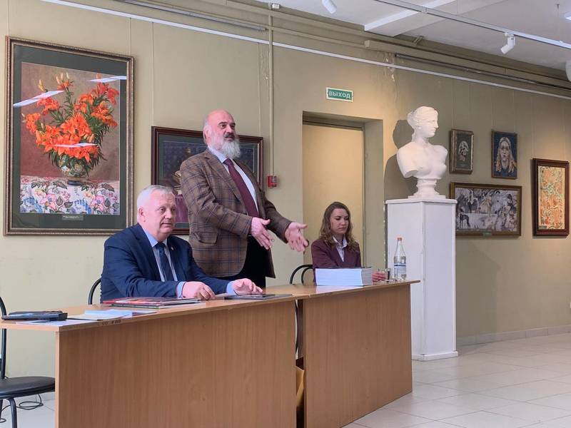 В Нижегородском художественном музее открылась персональная выставка народного художника России Сергея Андрияки