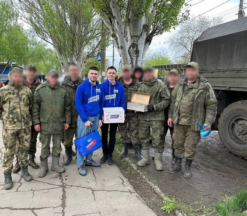 Нижегородские молодогвардейцы доставили на Донбасс гуманитарную помощь для военнослужащих