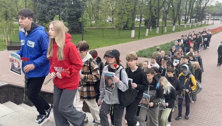 Акция памяти по погибшим в Доме профсоюзов в Одессе прошла в Нижнем Новгороде