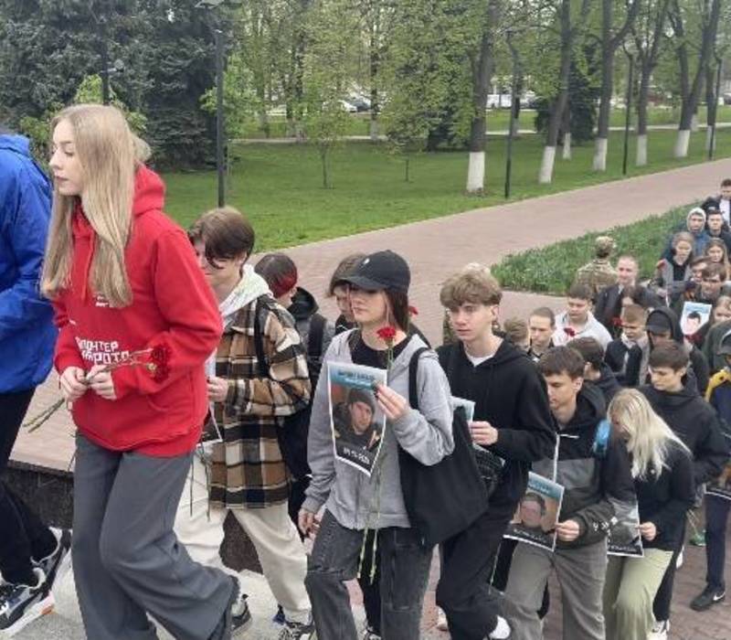 Акция памяти по погибшим в Доме профсоюзов в Одессе прошла в Нижнем Новгороде