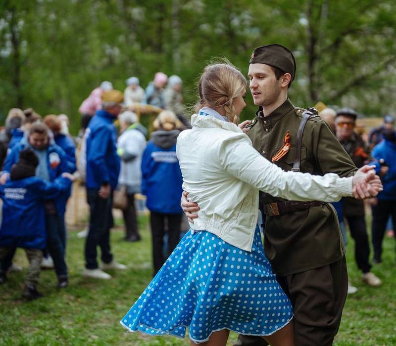 Волонтеры Победы и социальные участковые организовали в Нижнем Новгороде интерактивное праздничное мероприятие в честь Дня Победы 