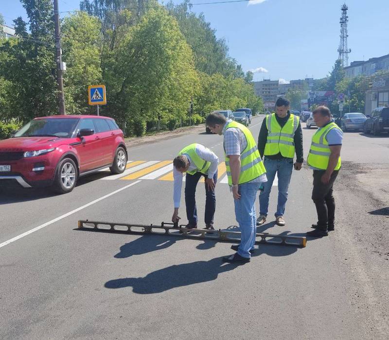 Подъезд к Центральной районной больнице Чкаловска отремонтировали по нацпроекту «Безопасные качественные дороги»
