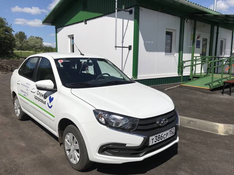 Модульный фельдшерско-акушерский пункт открыли в селе Илларионово Большеболдинского округа