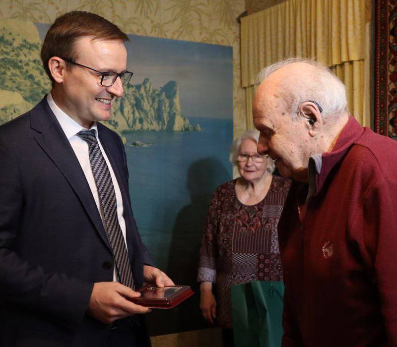 Нижегородскому ветерану Великой Отечественной войны вручили медаль к 80-летию Прохоровского сражения