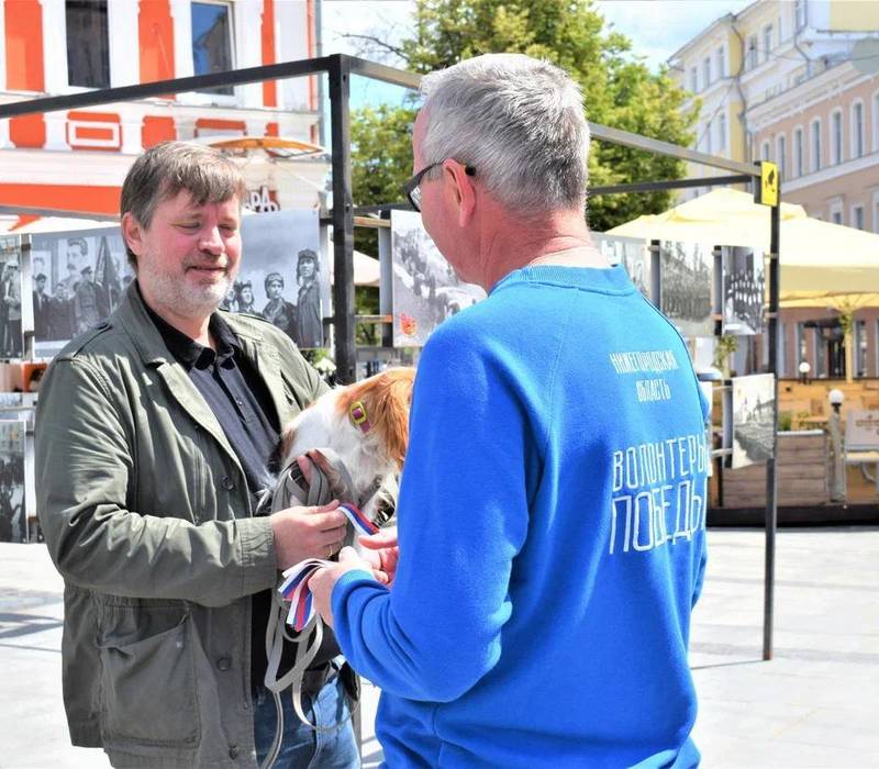 Более 50 тысяч лент в цветах российского флага раздадут нижегородцам волонтеры Победы