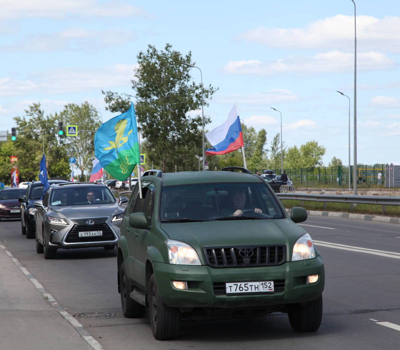 Нижегородский автомотопробег «Вперед, Россия!» собрал более 200 участников