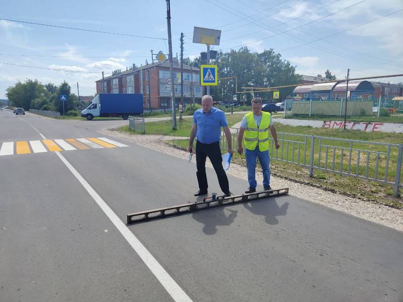 Ремонт участка дороги Пильна - Курмыш в Нижегородской области завершился на два месяца раньше графика