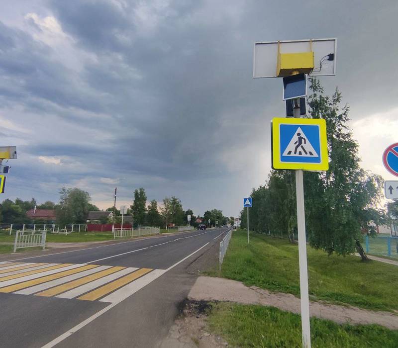 В Большеболдинском округе Нижегородской области отремонтировали по нацпроекту «Безопасные качественные дороги» подъезд к селу Кистенево