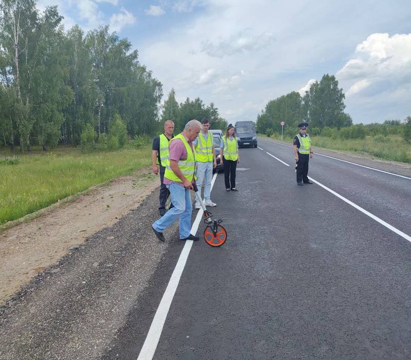 Участок межрайонной дороги Павлово - Сосновское - Лесуново – Мухтолово отремонтировали благодаря нацпроекту
