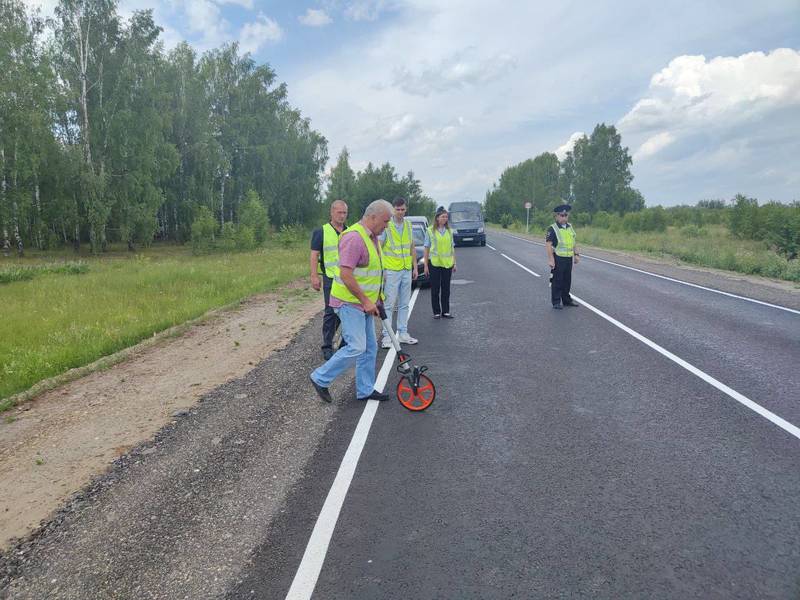 Участок межрайонной дороги Павлово - Сосновское - Лесуново – Мухтолово отремонтировали благодаря нацпроекту