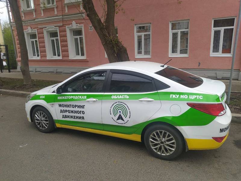 В Нижегородской области мобильные комплексы фотовидеофиксации нарушений ПДД начали фиксировать выезд на встречную полосу