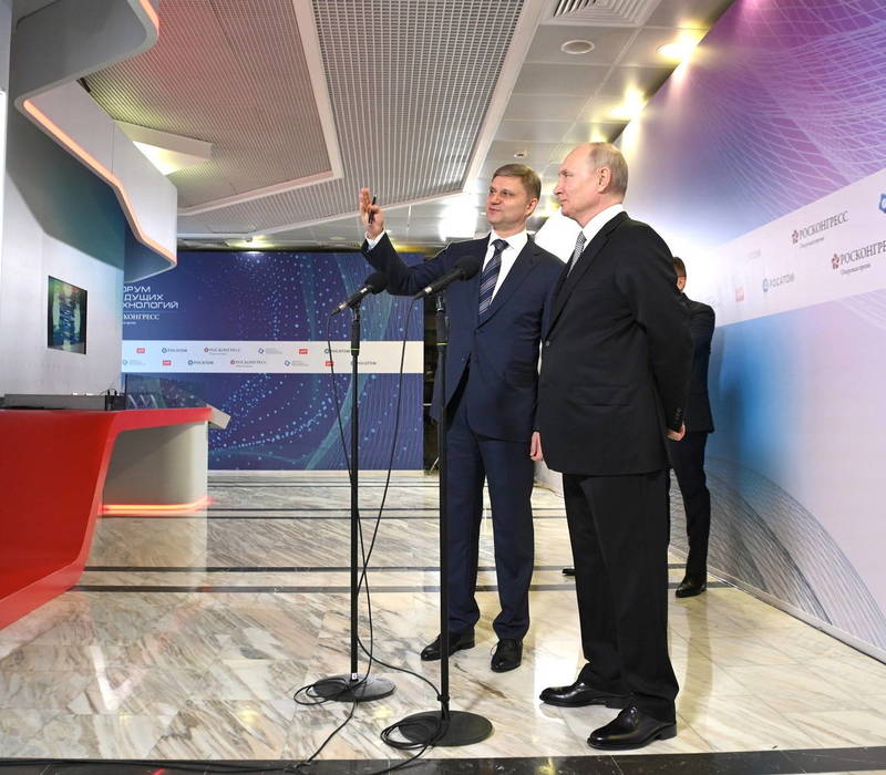 Глеб Никитин принял участие в сеансе квантовой связи с президентом России Владимиром Путиным