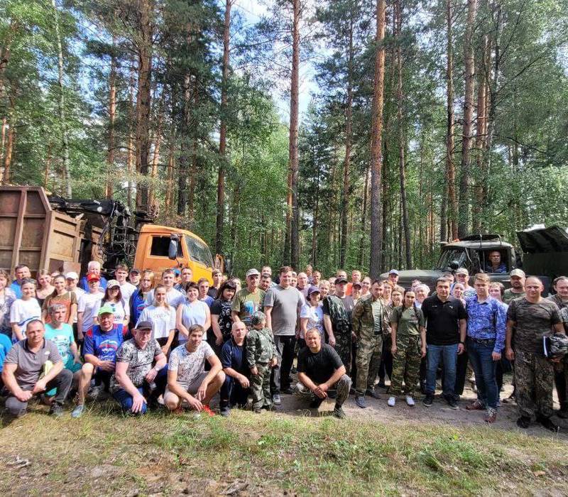 Более 50 кубометров мусора вывезли с территории Кулебакского районного лесничества в ходе акции «Чистый лес»
