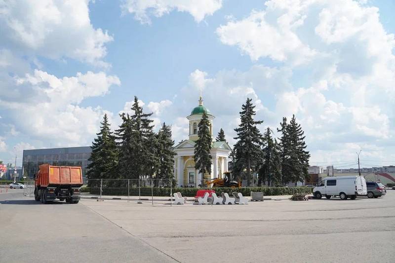 В Дзержинске стартовало благоустройство Свадебной площади